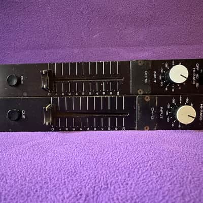 Pair Yamaha PM1000 input-channelstrips, the "JapaNeve" ! Super sweet transformer balanced Preamps and very cool inductor based EQs! Good condition! image 4