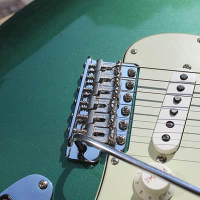 FENDER Custom Shop 1960 Strat Closet Classic Journeyman, Aged Sherwood Green Metallic, HARDCASE, 3, 60 KG image 9