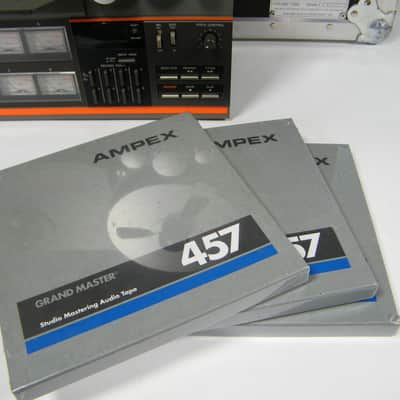 Fostex A8-LR 8 Track 1/4 Inch Tape Machine; 15 IPS w/ Snake, NOS 457 Reels & Anvil Case 1980's image 3
