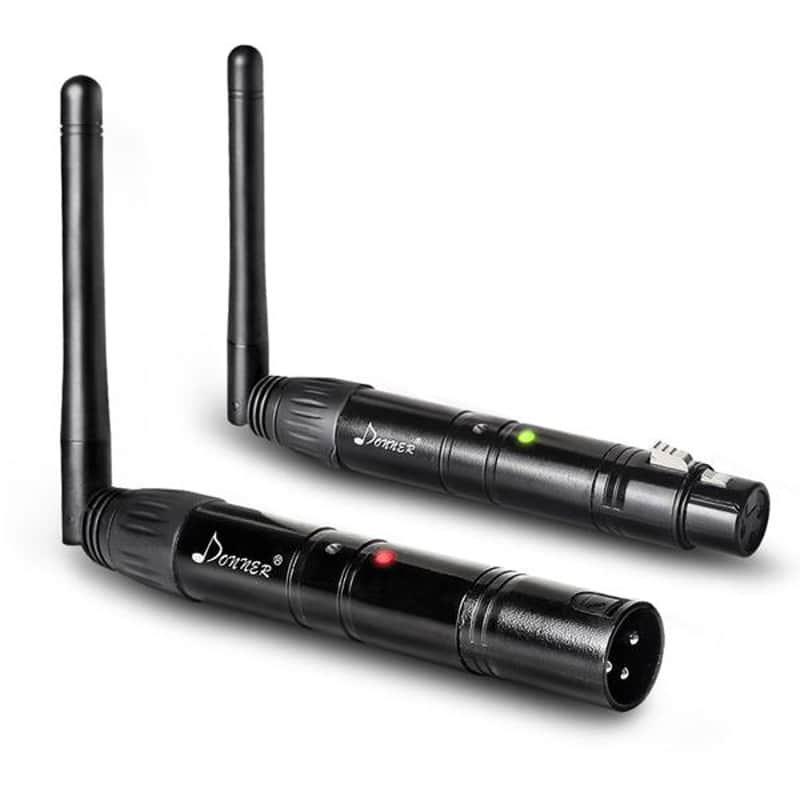 Black Wireless Transmitter & Receiver (1T+1R) Long Version image 1