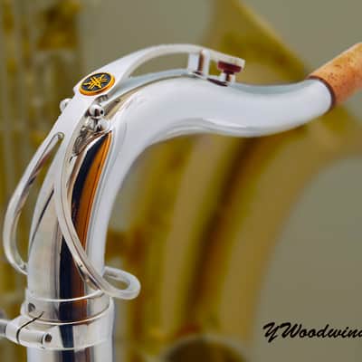 Yamaha's Retro Silver Plate Pro Tenor Saxophone Neck. image 1