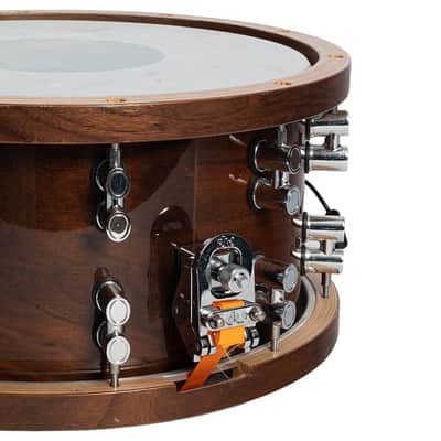 Used PDP PDSX7514NATC2 7.5x14 Snare Drum Maple/Walnut Shell with Wood Hoops + Internal Trigger image 2