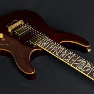 2003 Schecter Diamond Series C-1 Classic Electric Guitar with Hard Case - Antique Amber image 19