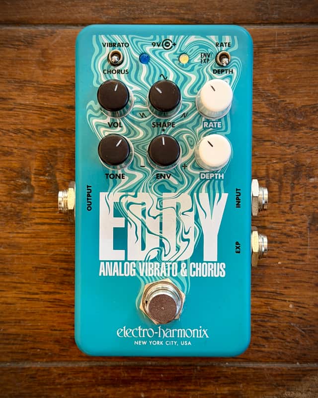 Electro-Harmonix Eddy Analog Chorus and Vibrato Pedal image 1