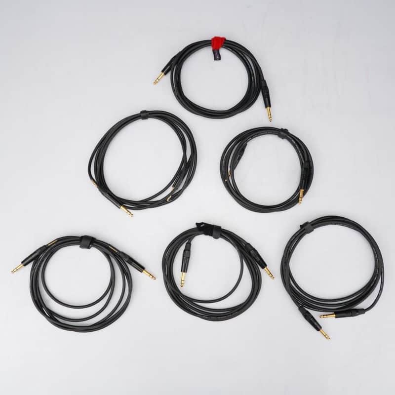 6x 10' Mogami Gold TRS - TRS Cables #58817 image 1