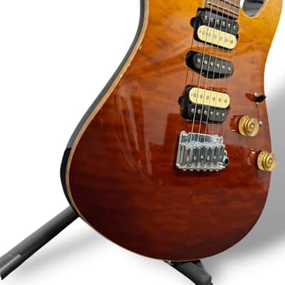 Suhr Modern Plus HSH with Pau Ferro Fretboard 2018 - Desert Gradient image 4