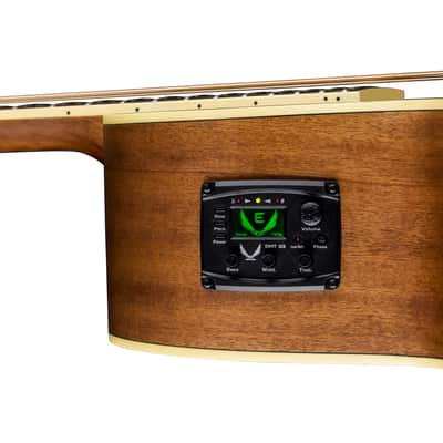 Dean 4 String A/E Bass, Spruce Top/Natural, EABC, Hard Case Bundle image 4