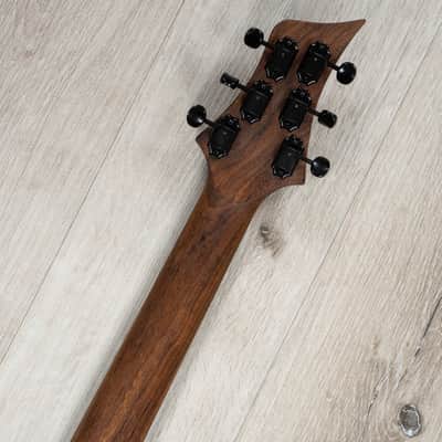 Fibenare Erotic Dalmat Blue Guitar, Ebony Fretboard, Poplar Burl, Tortoise Blue image 10
