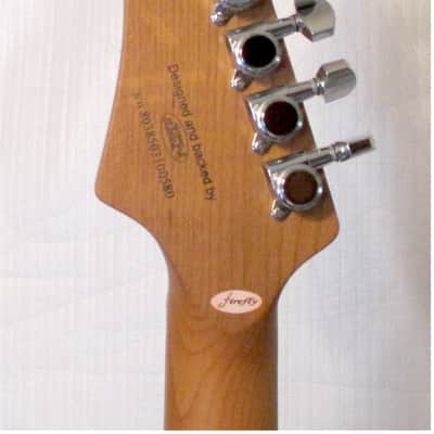 Firefly FFST-SRD-560 Pure Series Electric Guitar - Red Paisley Color image 9