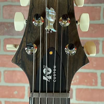 PRS 40th Anniversary Custom 24-08 Semi-hollow Electric Guitar - Charcoal Cherry Burst image 9