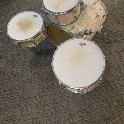 Yamaha Al Foster Hip Gig Sr Nesting Drum Kit- White Marine Pearl image 12