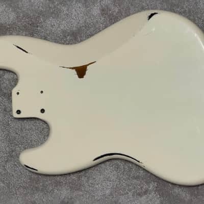 Jazz Bass Body  2026 - White Relic image 8