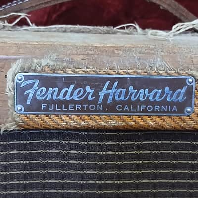 Vintage Fender Harvard 5F10 1x10" Combo Amplifier 1956 - Tweed VERY RARE! image 2