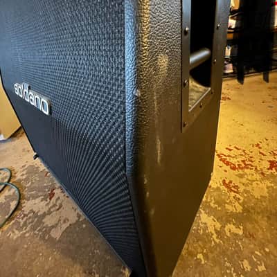 Soldano 412 Angled 240-Watt 4x12" Slant Guitar Speaker Cabinet 2000s - Black image 6