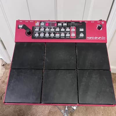 Nord Drum 3P 6-Channel Modeling Percussion Synthesizer 2016 - Present - Red image 2