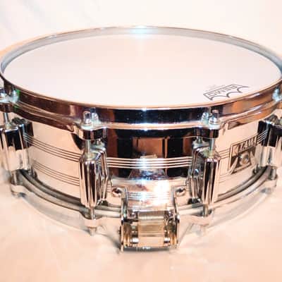 TAMA VINTAGE 1983 IMPERIALSTAR SNARE DRUM W/ ROLLER ACTION- FREE SHIP TO C-USA!FREE SHIP TO C-USA! - CHROME image 5