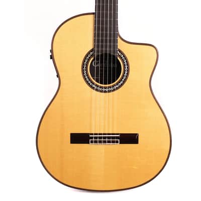Cordoba GK Pro Negra Nylon String Acoustic-Electric Natural Used image 2