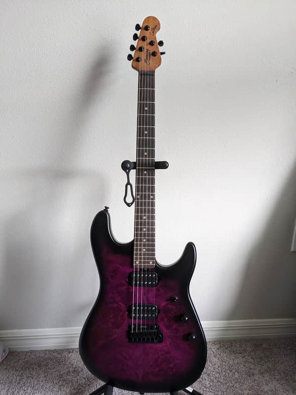Sterling Jason Richardson Signature Cutlass 2022 - Cosmic Purple Burst Satin image 1