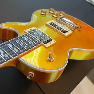 Epiphone Futura Les Paul Custom - Firestorm Shift w/USA Mojotone CTS Premium Wiring Harness/PIO Capacitors: image 11