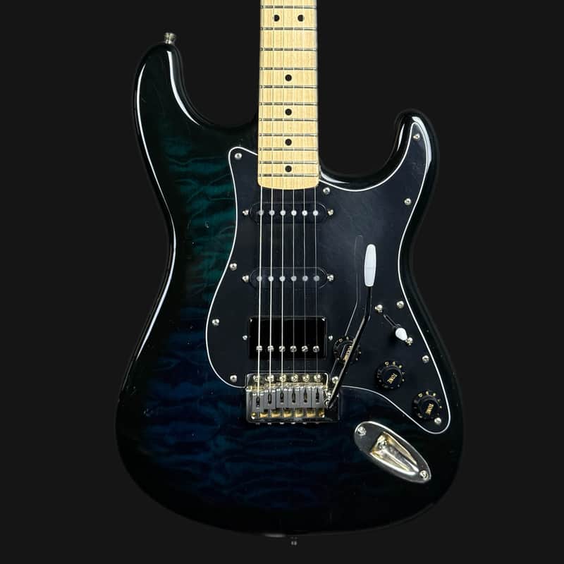 Fender Foto Flame Stratocaster Electric Guitar - Partscaster image 1