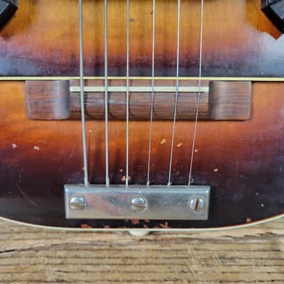 1930's Slingerland Songster 400 Lap Steel Squareneck - Sunburst With OHSC image 12