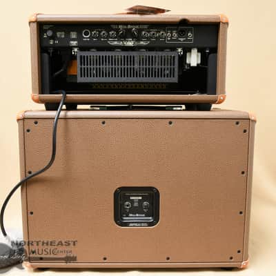 Mesa Boogie Mark V: 35 Amp Head, Matching 1x12 Widebody Cabinet - Cocoa with Wicker Grill image 6
