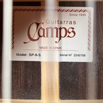 Camps SP-6 Classical Guitar w/case *made in Spain image 9