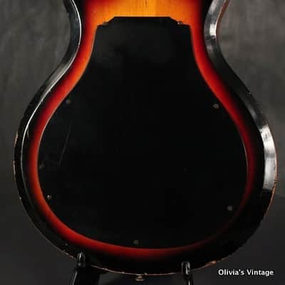 Airline/Valco/Supro Pocket Bass 1962 Sunburst image 11