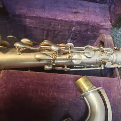 Wurlitzer C Melody Saxophone (Conn Stencil) silver image 7
