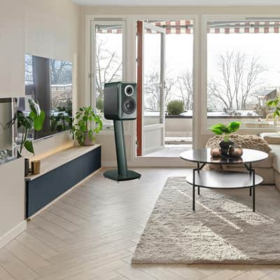 TAD ME1 TX-G - Micro Evolution 1 TX-G - "Luxe-Green" Limited Edition Bookshelf Speakers (Pair - INCLUDING Stands) - NEW! image 5