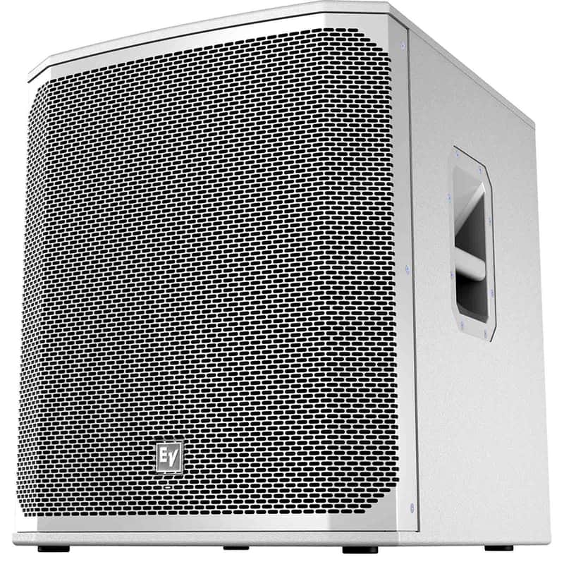 Electro-Voice ELX200-18SP-W 18" Active Powered DJ PA Subwoofer Sub in White - Open Box Mint image 1