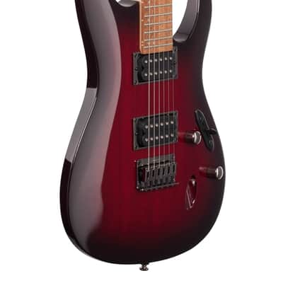 Ibanez S521 Electric Guitar Blackberry Sunburst image 9