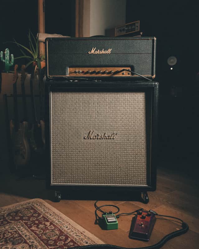 1971 Marshall JMP 1992 Super Bass 2-Channel 100-Watt Guitar / Bass Amp Head 1967 - 1975 - Black image 1