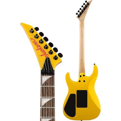 Jackson X Series Dinky DK3XR HSS Electric Guitar Regular Caution Yellow image 4
