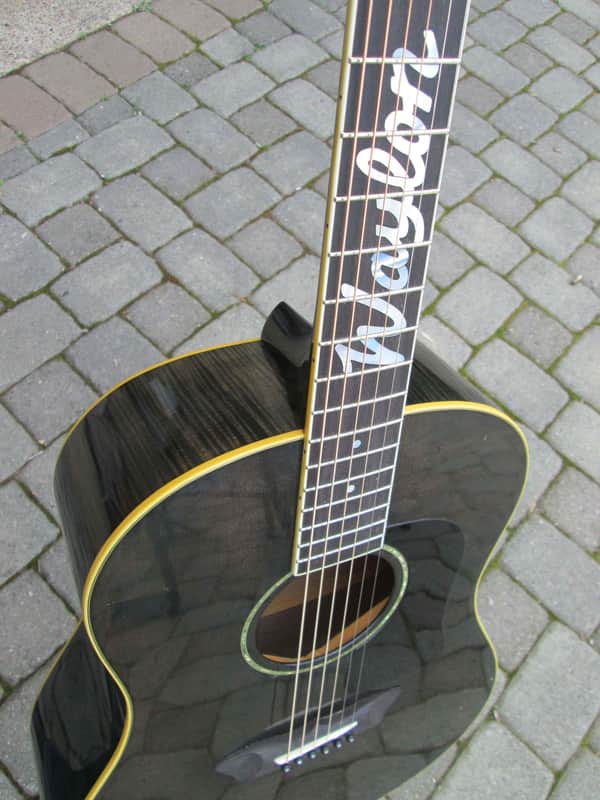 Waylon Jennings Acoustic Electric Award Guitar 1995 image 1