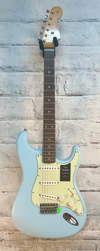 Fender Limited Edition Vintera II Road Worn '60s Stratocaster -- Sonic Blue image 1