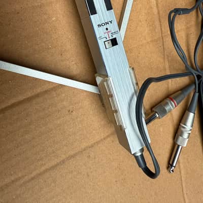 Sony Electret ECM stereo condenser microphone 949T / vintage made in Japan image 8