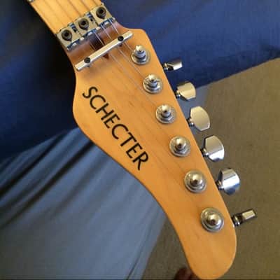 Schecter Japan SDII 24 BW  Purple Suhr Tom Anderson image 4