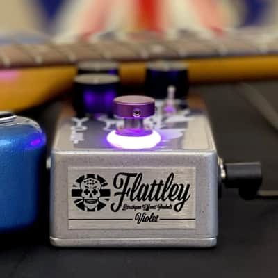 Flattley Boutique Effects Pedals Guitar Platinum Range - Violet Tremolo Pedal image 5