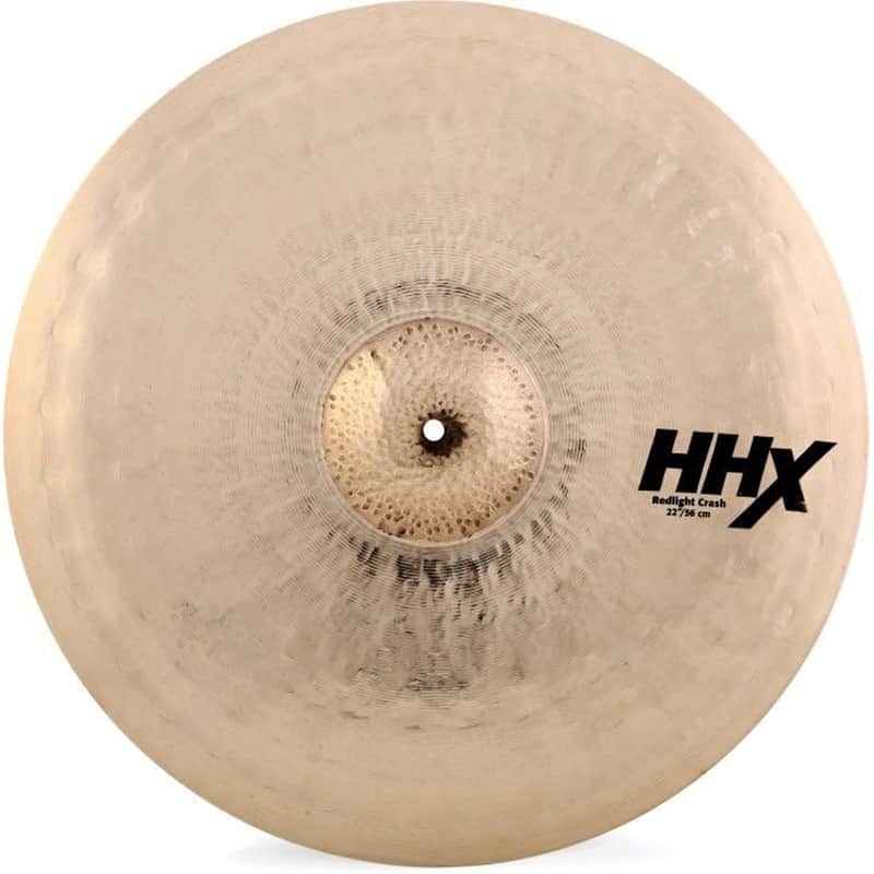 Sabian 12206XTSRLB 22” HHX Redlight Crash image 1