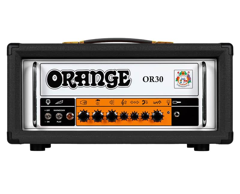 Orange Amplifiers OR30H 30-Watt Tube Guitar Head - Black - Open Box image 1