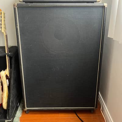 Risson Pro Bass 1980s Solid State Head and Matching 215 Cab Vintage and Rare California Made - Sounds like a Sunn image 1