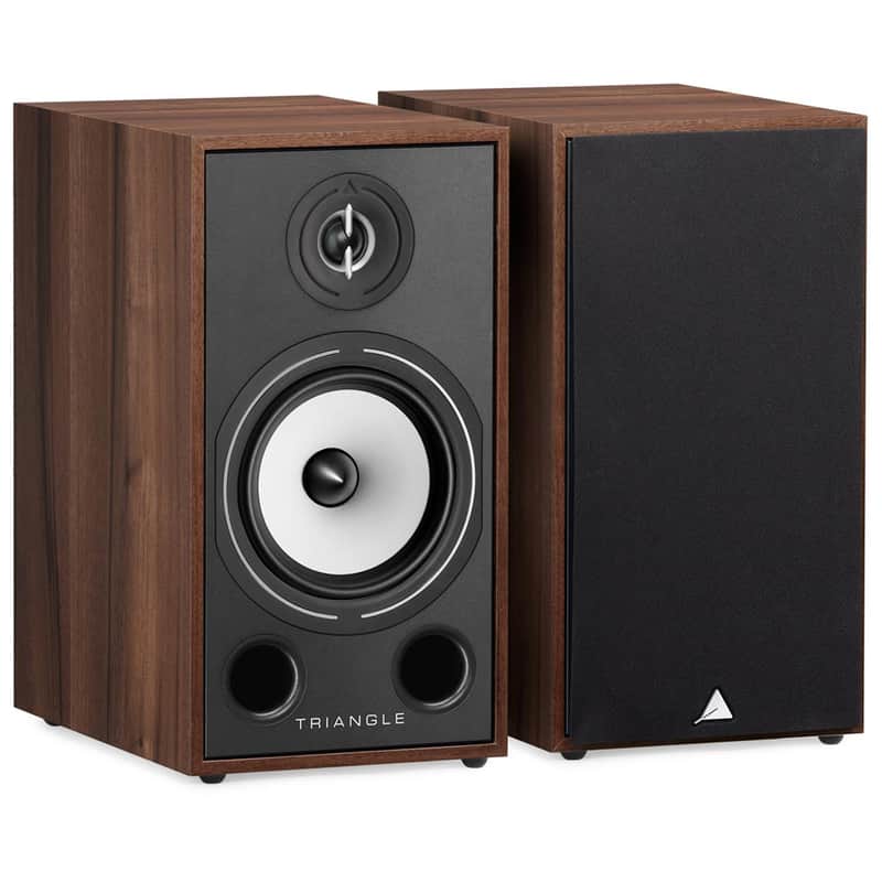 Triangle Borea BR03 100W 2-Way Bookshelf Speakers, Pair, Chestnut image 1