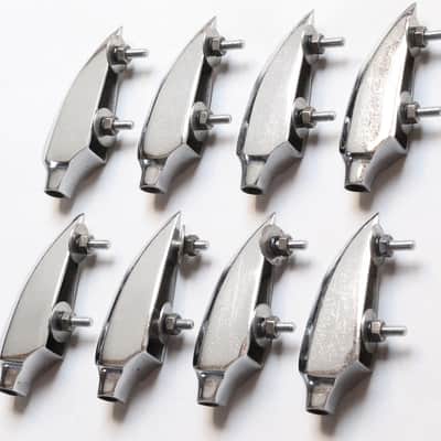 Set of (8) Sonor Tear Drop Style Drum Lugs - 1960s image 9