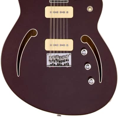 Reverend Airwave 12-String Metallic Bordeaux image 2