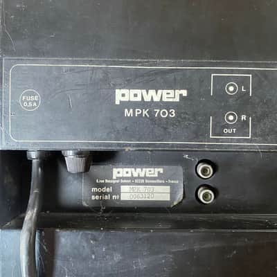 POWER ACOUSTICS Stereo Discomixer MPK 703B image 3