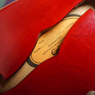 2012 Epiphone The Dot (ES-335-Style) Semihollow Electric Guitar (VIDEO! Setup, Ready) image 17