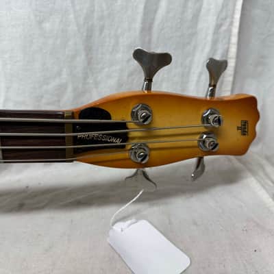 Hondo II Professional Longhorn 4-string Bass with Case Vintage image 7