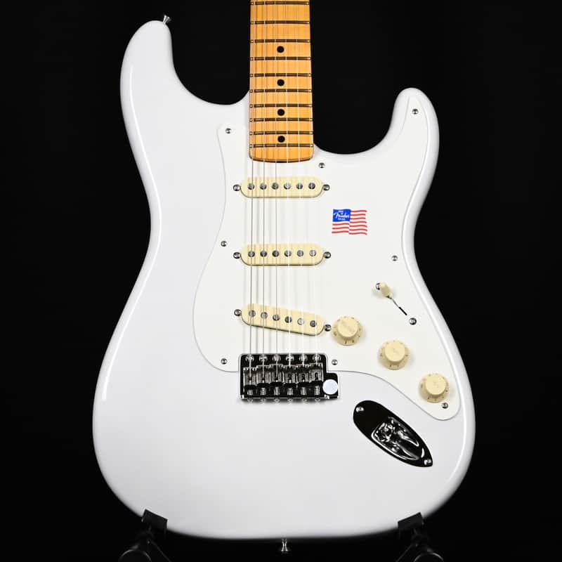 Fender Eric Johnson Stratocaster w/ Maple Fingerboard- White Blonde (EJ24256) image 1