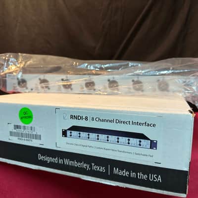Rupert Neve Designs RNDI-8 Eight-Channel DI Direct Box image 2